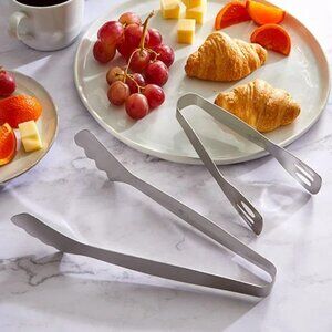 Pampered Chef Stainless Steel Tongs Set